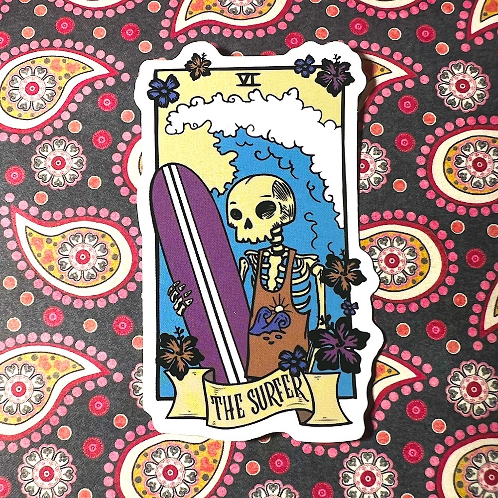 The SURFER Tarot Witchy Spiritual Light Worker Magick Occult Tarot Reader